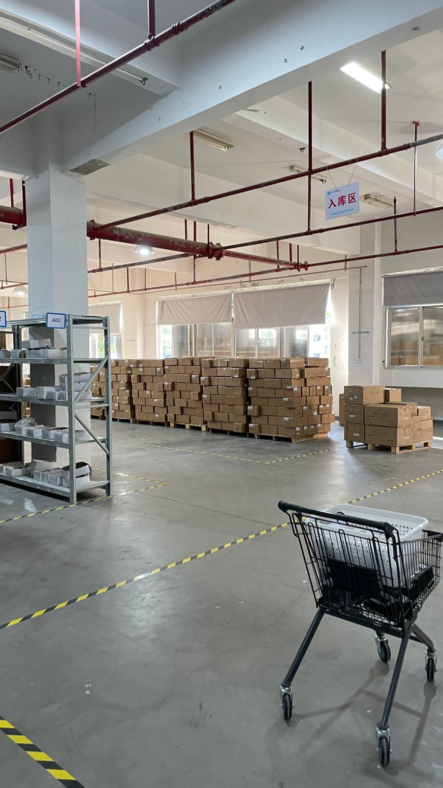 China supply chain partnership warehouse