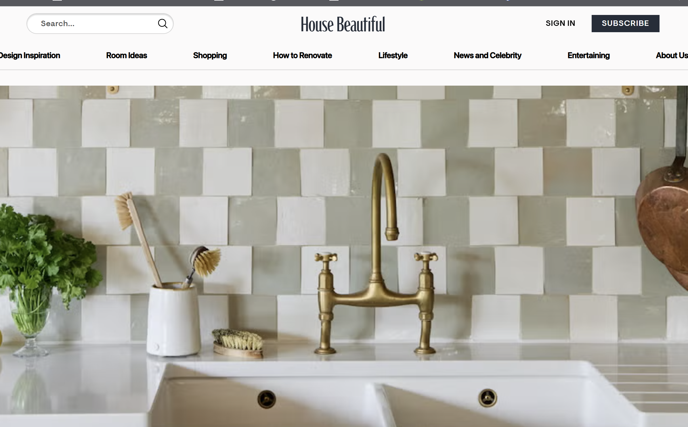 House Beautiful feature